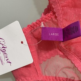 Agent Provocateur L' Agent Lipstick Lace Panty Sz L Bikini Romantic Sexy NWT