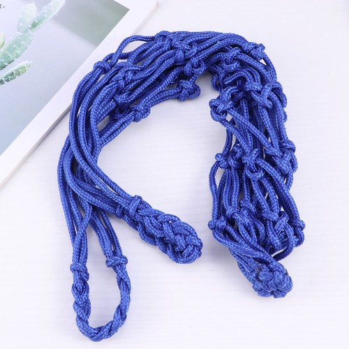 3pcs Heavy Duty Basketball Bag Drawstring Ball Mesh Net Nylon Soccer Carrier - Picture 5 of 12