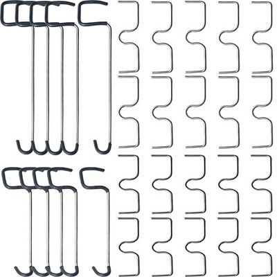 30 PCS Fruit Tree Branch Puller, Mixed Style M Shape and Hose Wrapped 20× M 3...