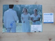 Robert Downey Jr & Mary Stuart Masterson Autographs Signed A4 Lobbycard ACOA