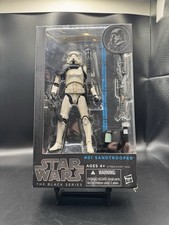 Star Wars Black Series Sandtrooper  01 6  Figure Blue Line Black Pauldron NIB