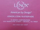 Two LENOX Kate Spade- Parker Place- 16" Oval Serving Platter Bone China. — photo 3