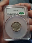 1936 Buffalo Nickel CAC VF30 Premium Quality 5c #56