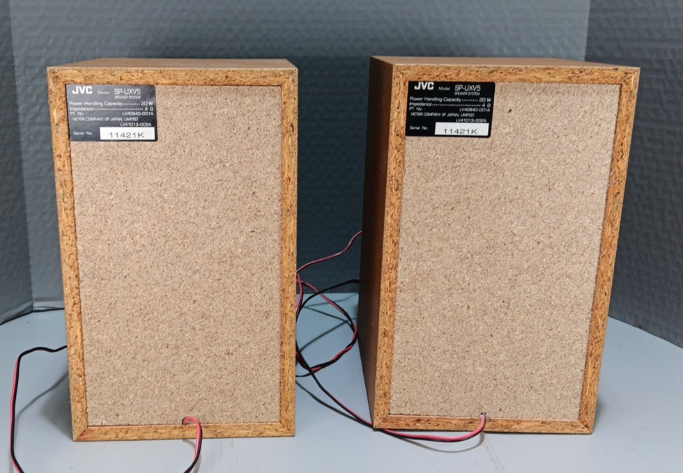 JVC SP-UXV5 Bookshelf Speaker Pair Working | eBay