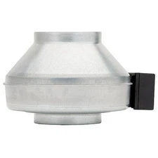 Inline Duct Fan 6 Inch Ventilation Booster Exhaust HVAC 483 CFM 120V Steel