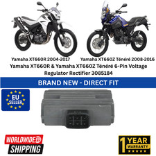 Yamaha XT660R & Yamaha XT660Z Ténéré 6-Pin Voltage Regulator Rectifier 3085184