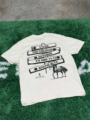 Tyler The Creator Golf Days Austin Texas License Plate Tee Golf