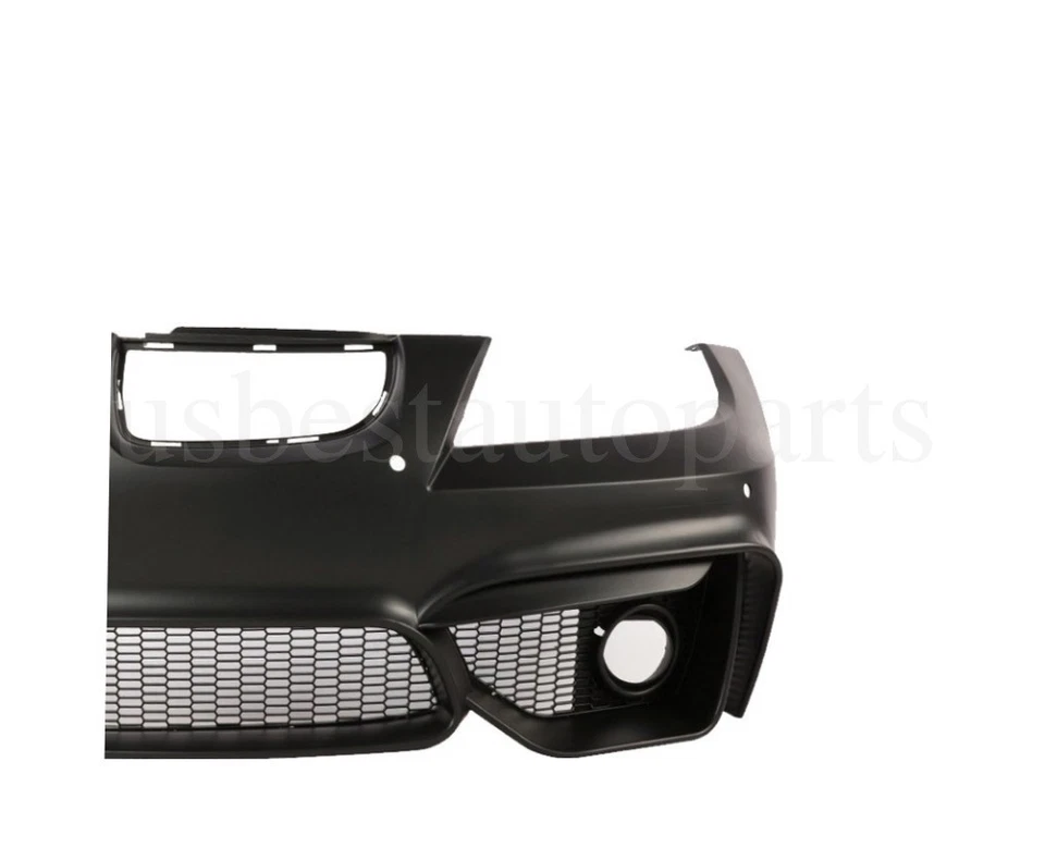 Front Bumper Cover W/Lip&Fog Fit M4 F80 Style For BMW 3Series E90/E91 2006-2008 Foto 3 de 4
