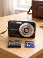 Casio Exilim EX-Z1050 10.1MP Digital Camera Y2K Compact – Black