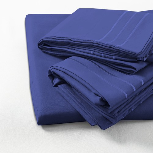 Luxury Deep Pocket 6 Piece Bed Sheet Set 1800 Series Hotel Bed Sheet Microfiber - Picture 11 of 41