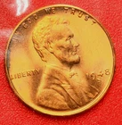 1948-S Lincoln Wheat Cent Penny GEM RD BU From an Original Bank Roll