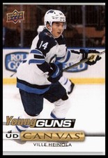 Ville Heinola 2019-20 Upper Deck UD Canvas #C96 Winnipeg Jets Young Guns