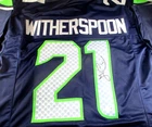 Devon Witherspoon / Autographed Seattle Seahawks Custom Football Jersey / JSA