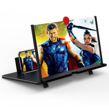 18" Screen Magnifier for Cell Phone, Mobile Phone 3D HD Magnifying Projector ...