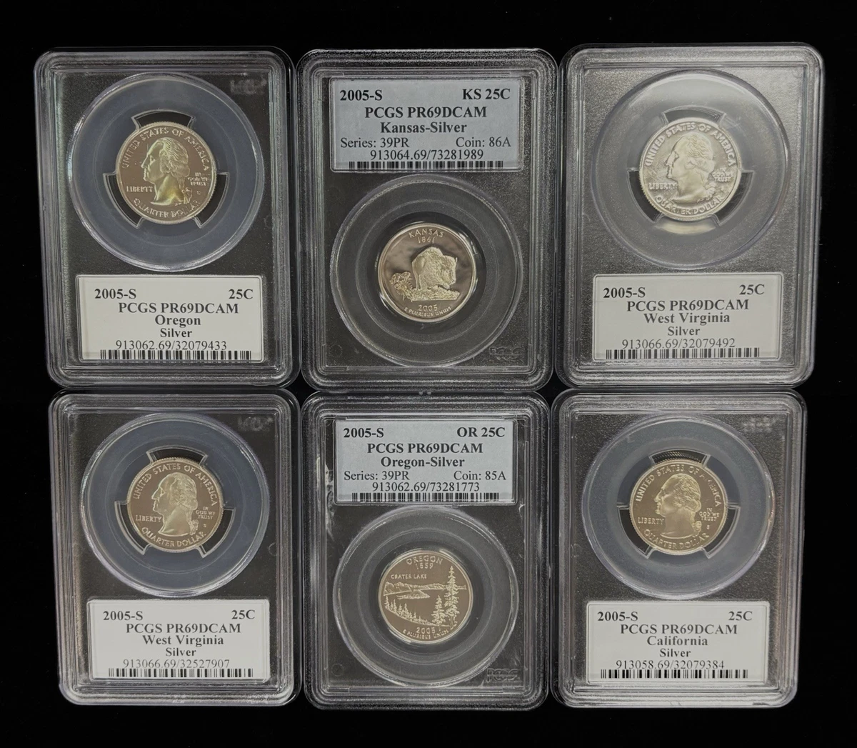 2002年 ミシシッピ州 クォータードル PR69DCAM 2002 Single Coin US
