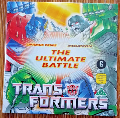 DVD- Transformers - The Ultimate Battle - Optimus Prime vs Megatron  (2006)