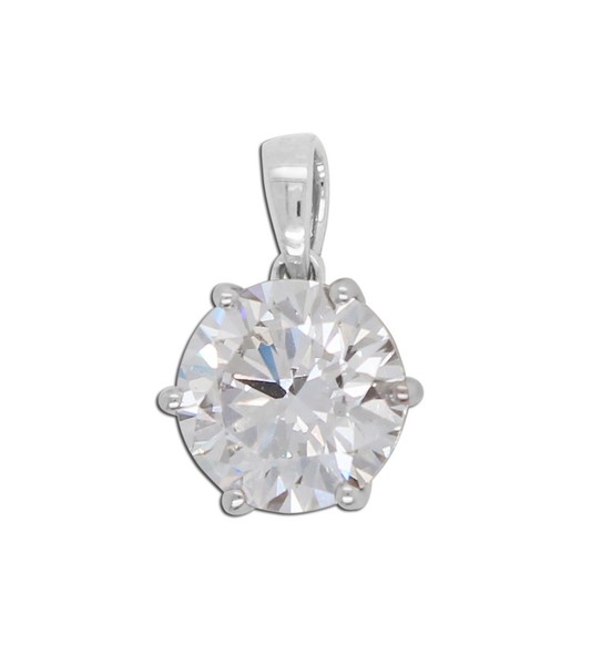 AnhäNger 1.50Ct F Vsi WeißGold 585 14K Lab Grown Diamant Igi Zertifkat-image