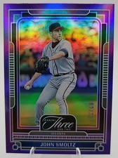 2025 Panini Three and Two John Smoltz Full Count /32 Atlanta Braves