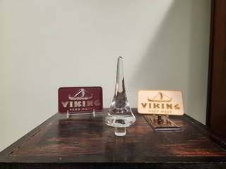 Clear Glass 7" Stopper For Viking Epic Decanter