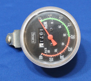 VTG 1970's SEARS Speedometer Head UNTESTED fits Schwinn Sears Murray Huffy OTHER
