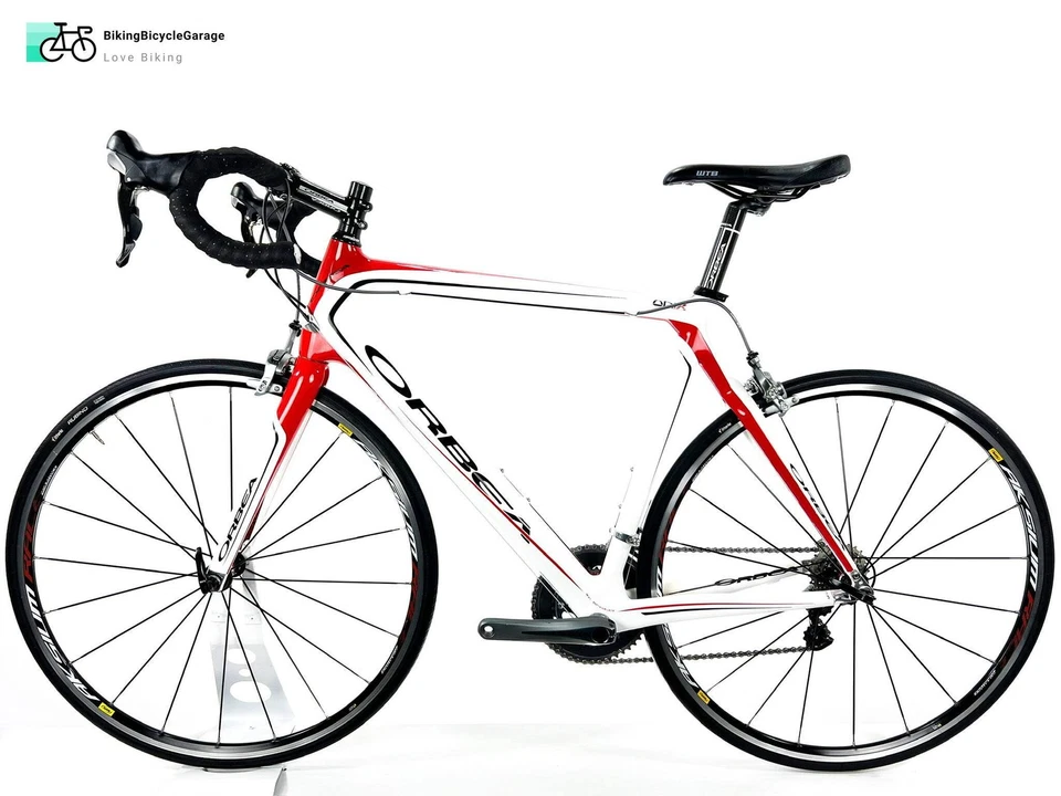 Bicicleta de carretera usada Orbea Onix, Shimano Ultegra, fibra de carbono-2011, 56 cm Foto 2 de 4