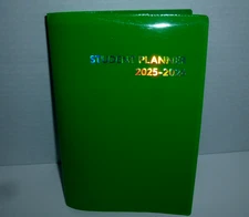 Jot 2025-2026 Student Planner-Green-Weekly Format-Brand New!!