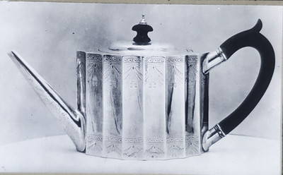 Silver American, Paul Revere Teapot, Magic Lantern Glass Slide | eBay