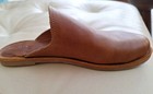 Womens Mikoleon Brown Sz EU 38 US 8 Artisan Handmade Guatemala Leather Slides — photo 4