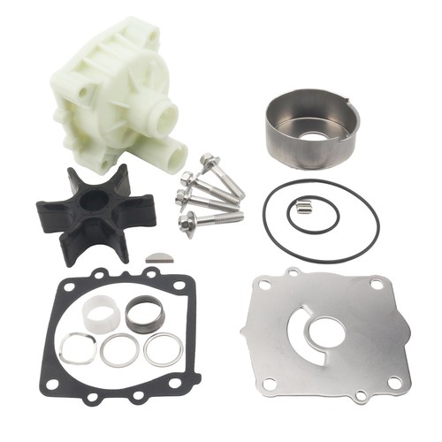New For YAMAHA Outboard 75-115HP Water Pump Kit 68V-W0078-00 with Spacer Collar - Foto 2 di 9
