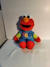 Elmo Sesame Street ABC Talking Singing Plush Educational Stuffed Toy-Working