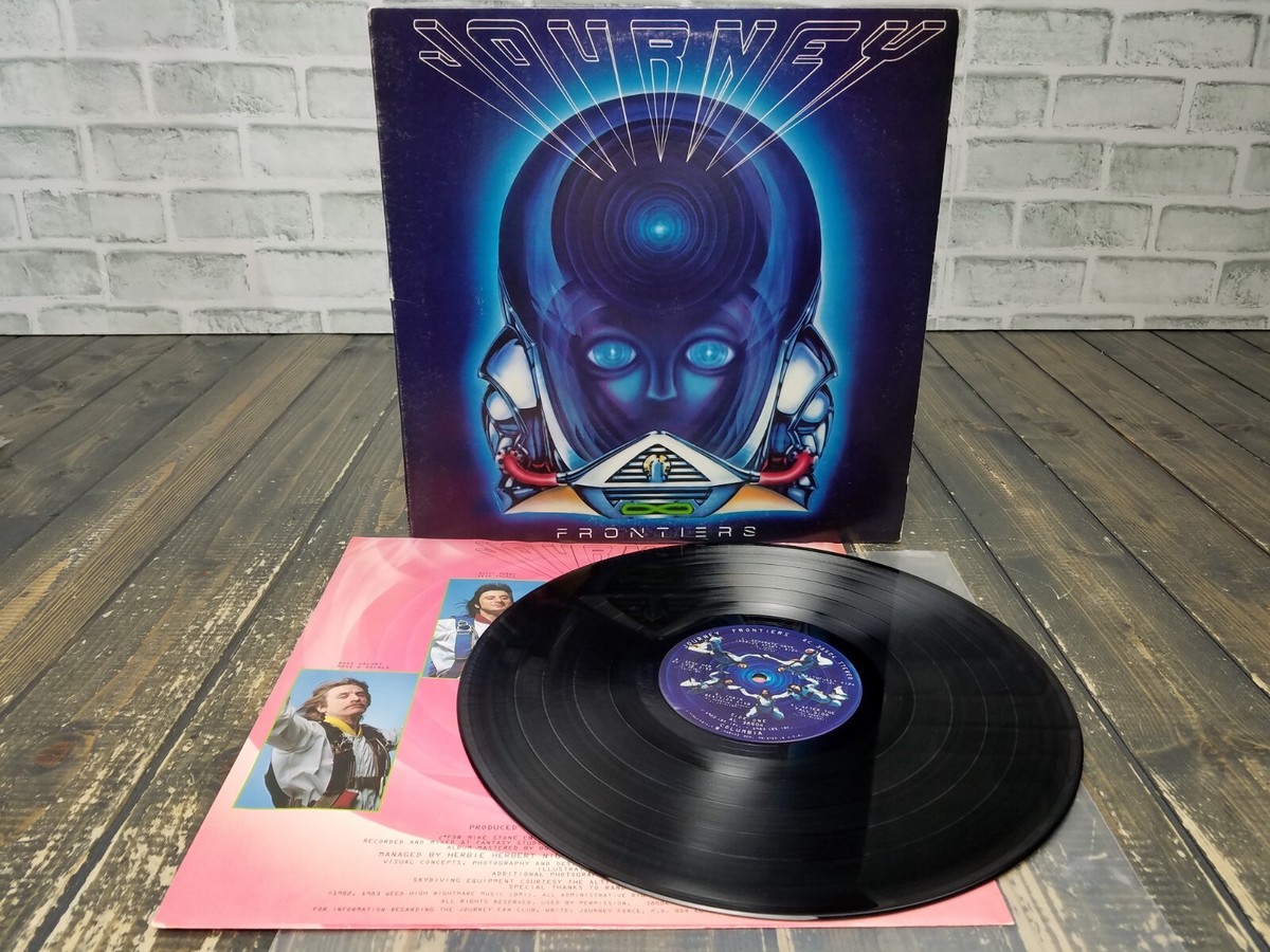 Journey , Frontiers 1983 Columbia Press - QC 38504 - LP Record