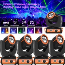 4PCS 7R 230W Beam Sharpy Moving Head Light 17 Gobos RGBW Stage Lighting 16CH DMX