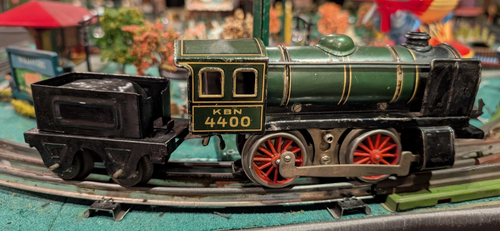 PreWar Karl Bub/KBN Tinplate Litho Locomotive, 1932-33. Germany-RARE - Picture 3 of 16