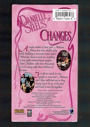 Danielle Steel's Changes Volume 4 Cheryl Ladd Michael Nouri VHS Factory Sealed - Imagen 2 de 2