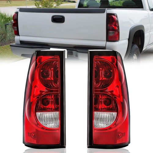 Buy 2003-2006 CHEVY SILVERADO GMC SIERRA TAIL LIGHTS CHROME LAMPS In - Foto 9