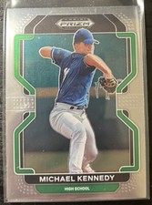 2022 Panini Prizm Draft Picks Michael Kennedy #PDP110 Pittsburgh Pirates