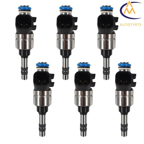 6× Fuel Injectors 12629927 For 10-11 Chevrolet Equinox GMC Terrain LaCrosse 3.0L