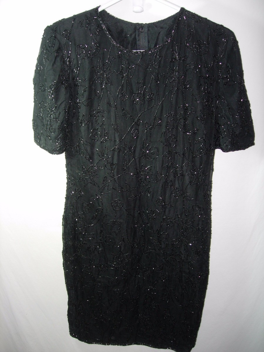silk new years dress Toasting the New Year: Champagne Silk Wool & Silk Charmeuse Dress