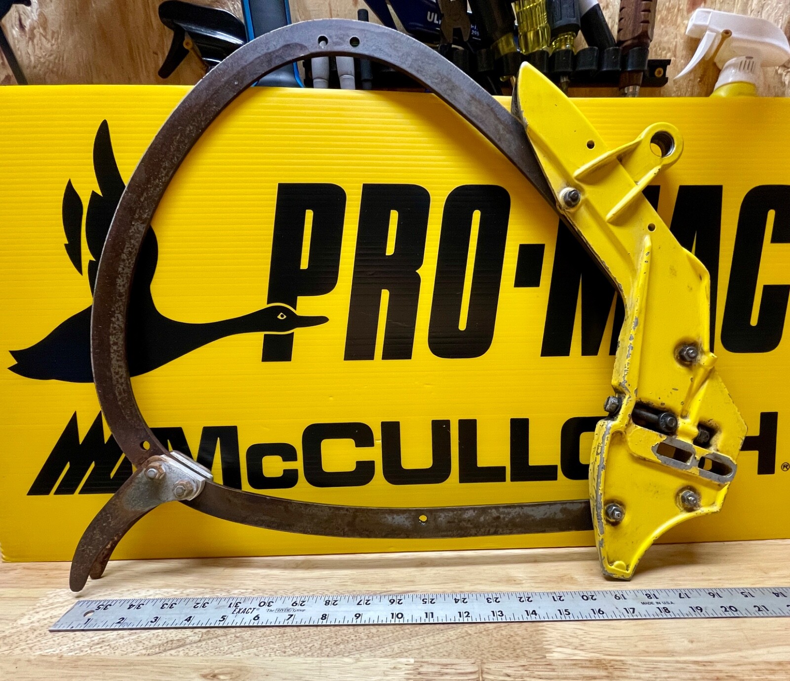 Used McCulloch 16 Inch Gear Drive Chainsaw Bow Bar w/Foot Attachment (Bin Bow 3) eBay