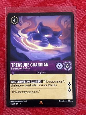 Disney Lorcana: Into The Inklands - Treasure Guardian - 58/204