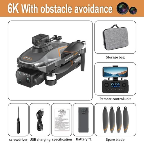 Drone 8K Professional Dual Camera 360°Quadcopter Obstacle Avoidance Optical Flow - Picture 8 of 31