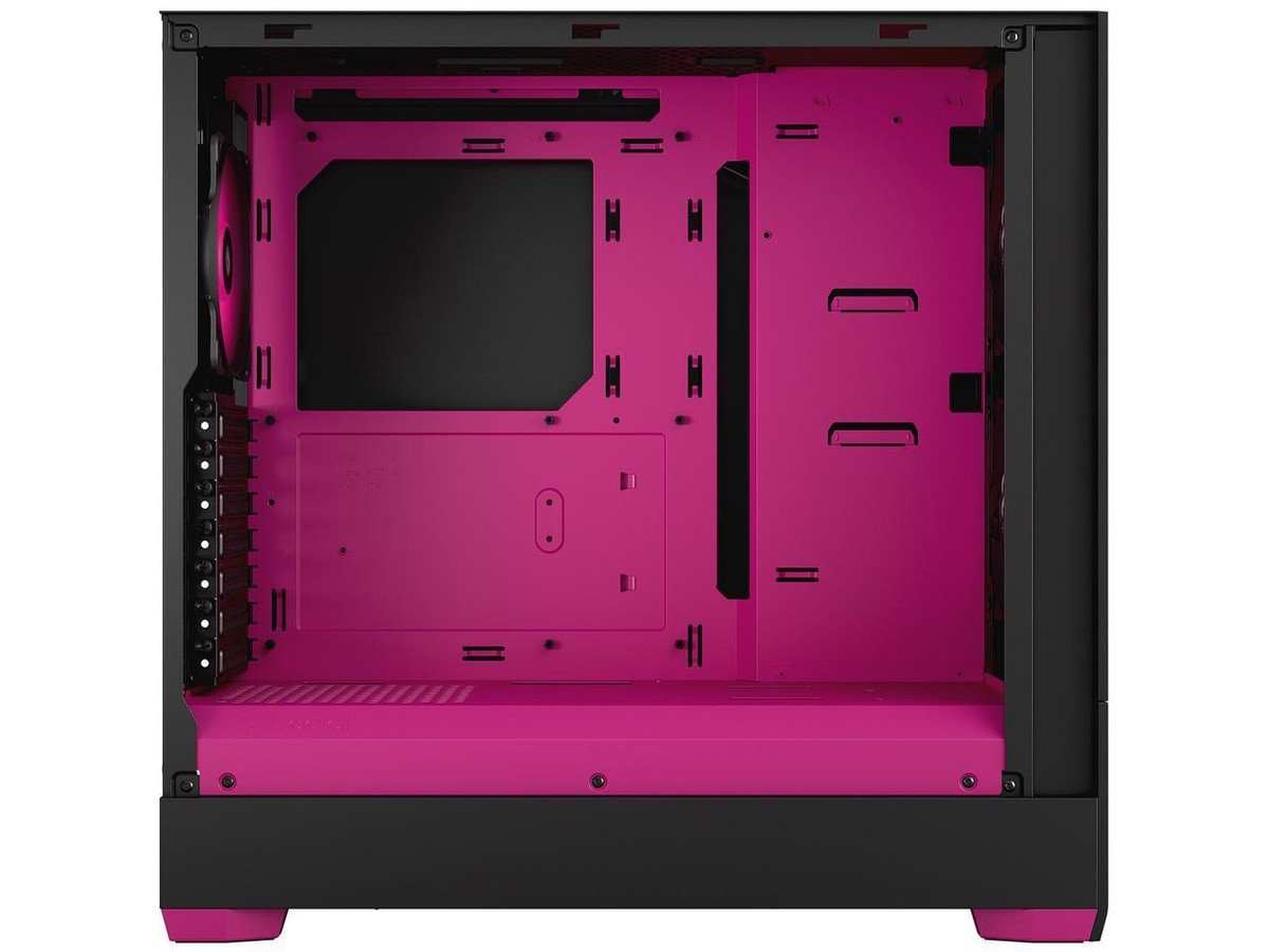 【限定カラー、未使用品】Fractal Design Pop Air Tマゼンダ Fractal Design Pop Air RGB Black Magenta Core TG ATX High-Airflow