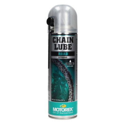 Motorex Kettenspray Chain Lube Road STRONG weiss 500 ml für Straßenmotorräder