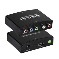 RGB Component YPbPr  R/L Audio to 1080P HDMI Video Output Converter Adapter New