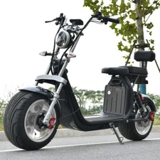 Max Speed 40MPH Max Load 550 IBS Fat Tire Electric Scooter 4000W Motor ehoodax