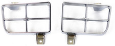Chrome Park Lampturn Signal Light Bezel Set 1976-1978 Firebird And Trans Am