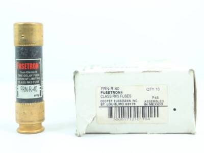 BUSSMANN FRN-R-40-10PK NSFB | eBay