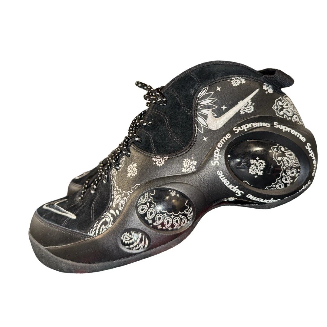 NIKE AIR ZOOM FLIGHT 95 SUPREME TAILLE 9 NOIR (DJ8604 001) LKS échantillon