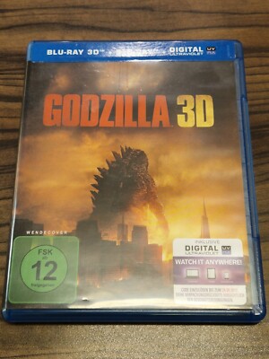 GODZILLA 3D + 2D BLU-RAY GUTER ZUSTAND