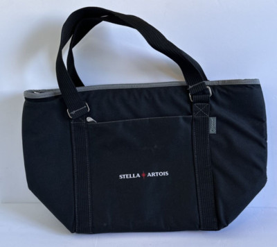 Stella Artois Belgium Black Picnic Time Oniva Insulated Cooler Tote Bag